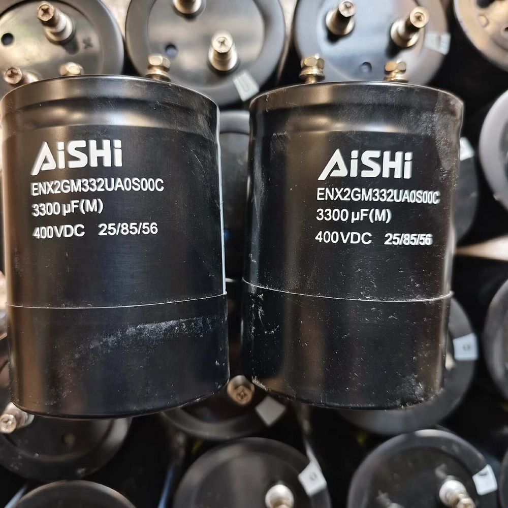 AISHI电容 型号ENX2GM332UA0S00C 330