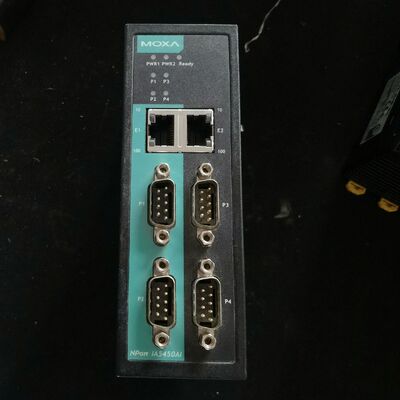 MOXA摩莎 NPORT+IA5450AI 串口服务器