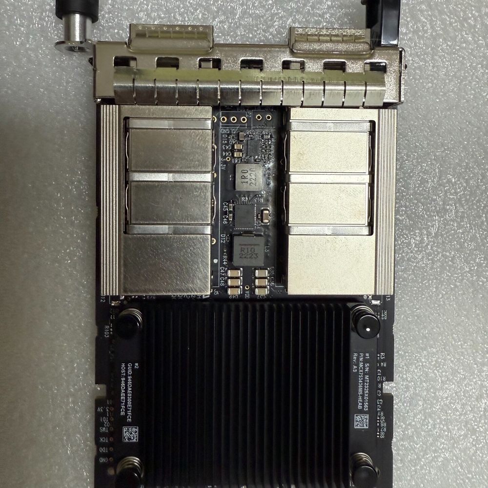 迈络思CX7双口200G IB网卡 型号MCX753436M