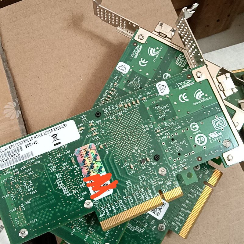 X520-SR1/LR1万兆单口网卡 带模块