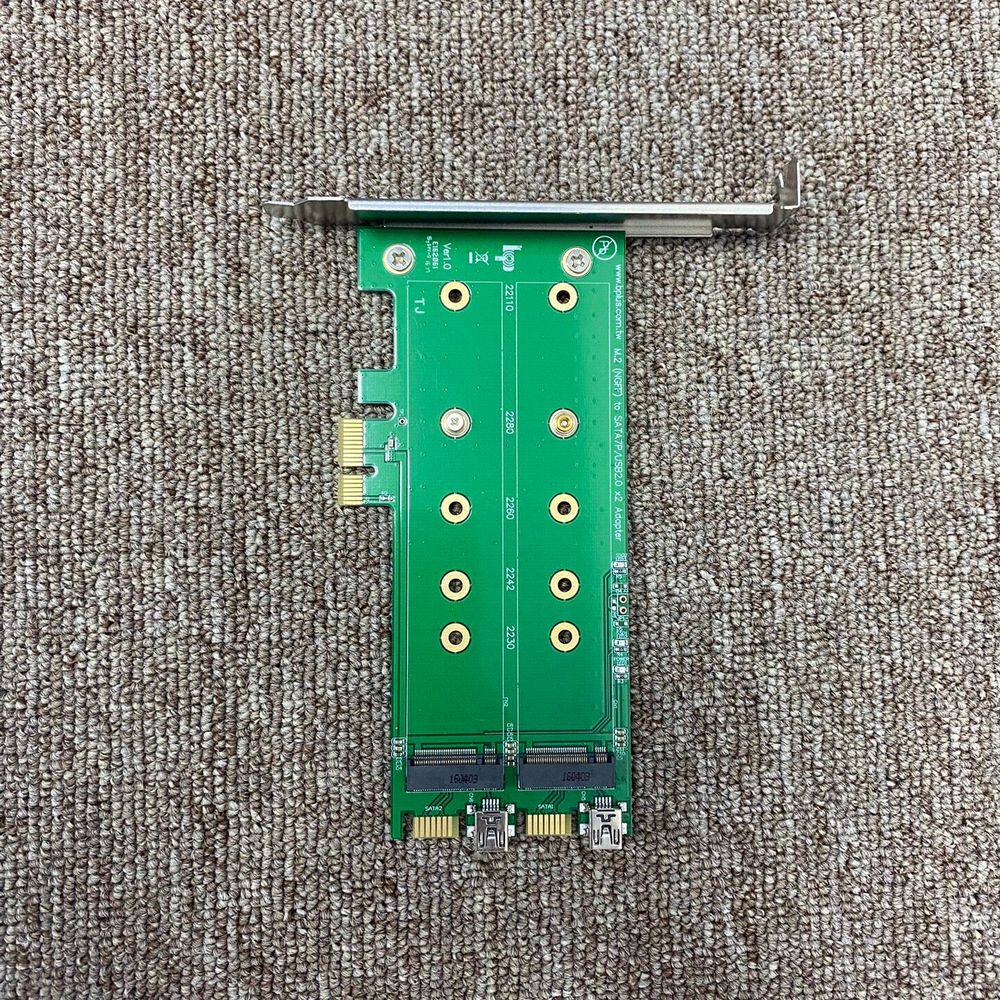 出M2PS  m.2固态盘转接卡 M.2 转SATA  SS