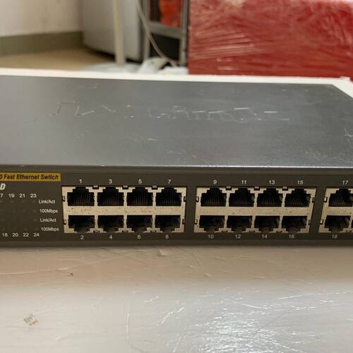 D-Link 24端口以太网交换机 NES1024DC…C4