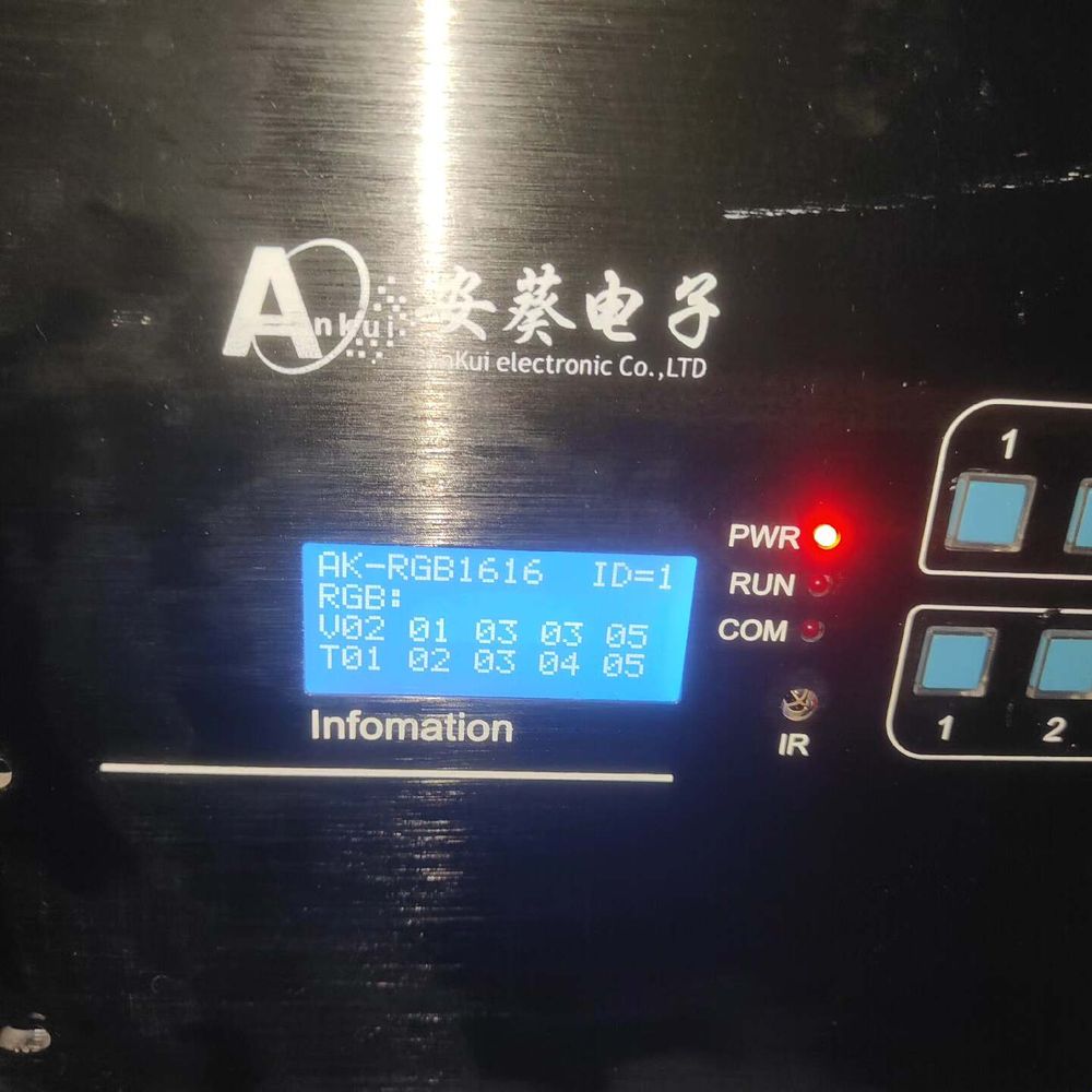 RGB视频矩阵  16进16出   需要的私聊
