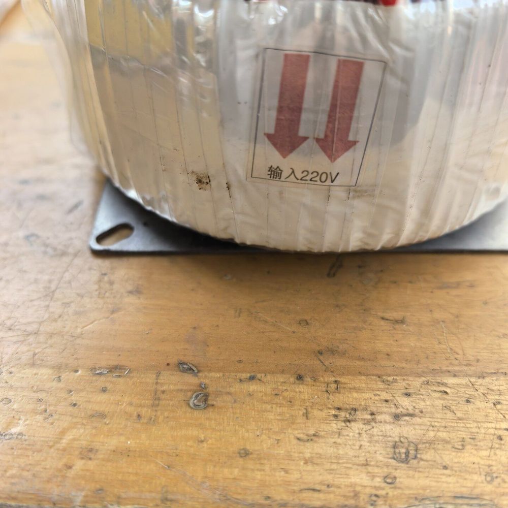 拆机环形变压器C500VA 输入220V 输出80V/6