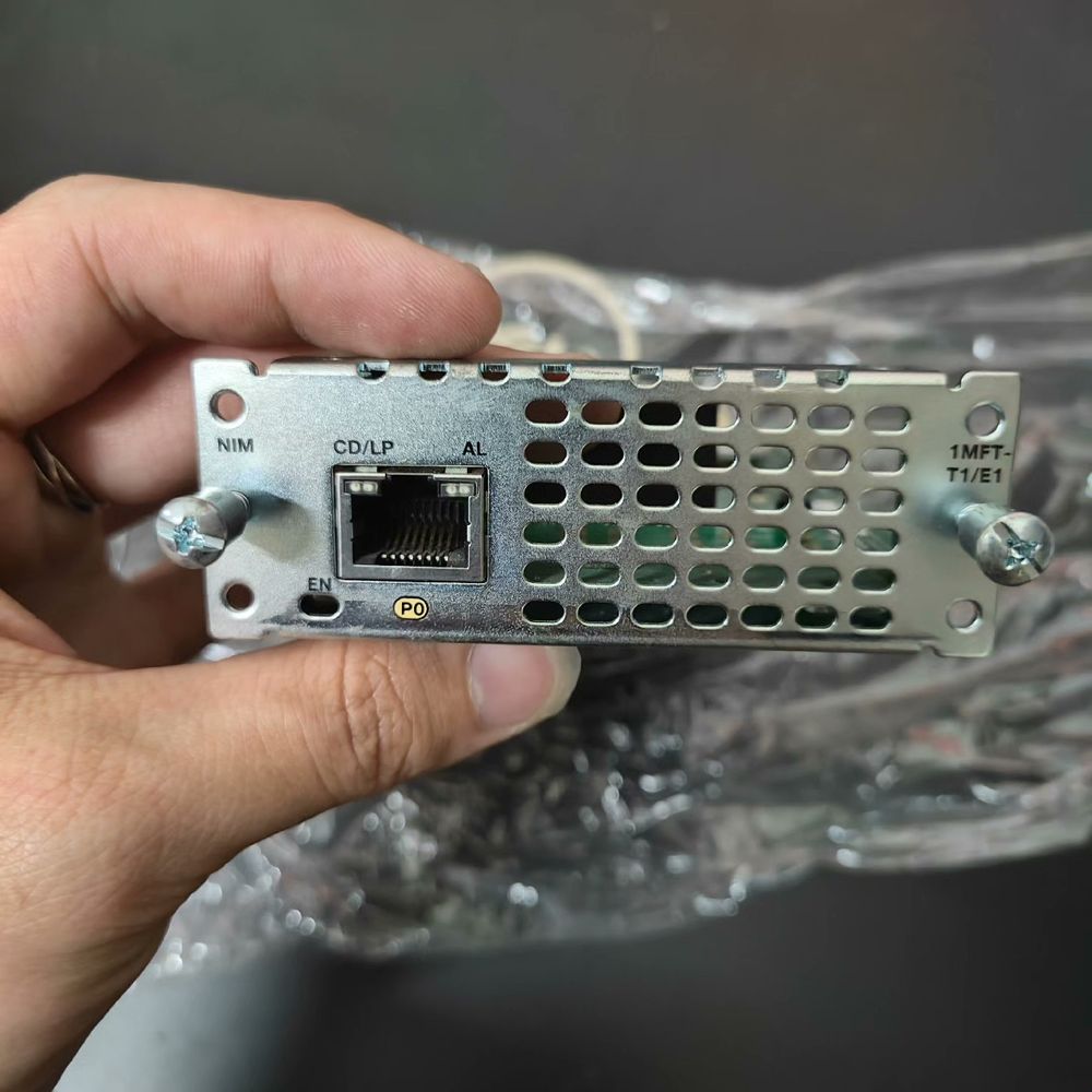 NIM-1MFT-T1/E1拆机路由器模块接口卡 N