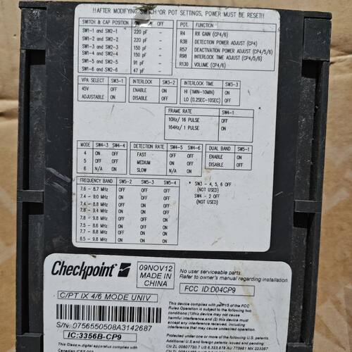 Checoint电源适配器 3356B-CP9  其