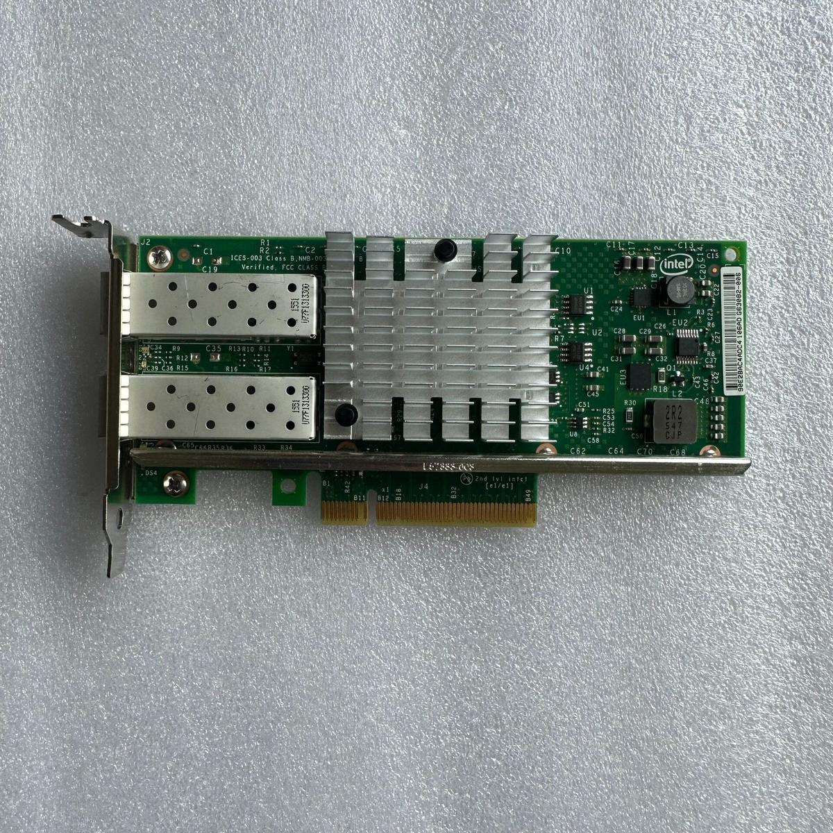 拆机 X520-SR2 双口 10G 万兆光口网卡