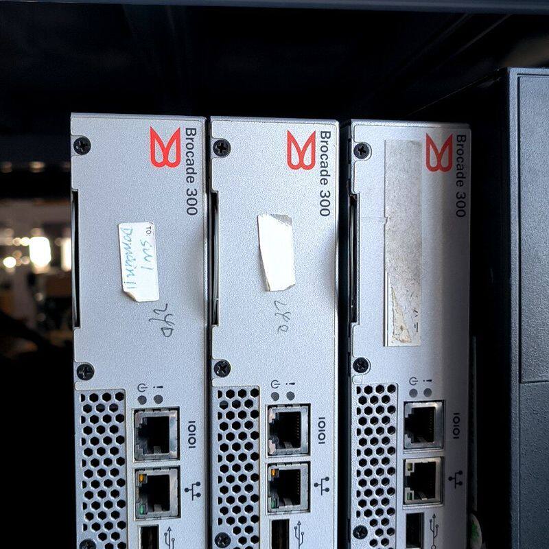 博科/Brocade 300 8gb光纤交换机 24口激活