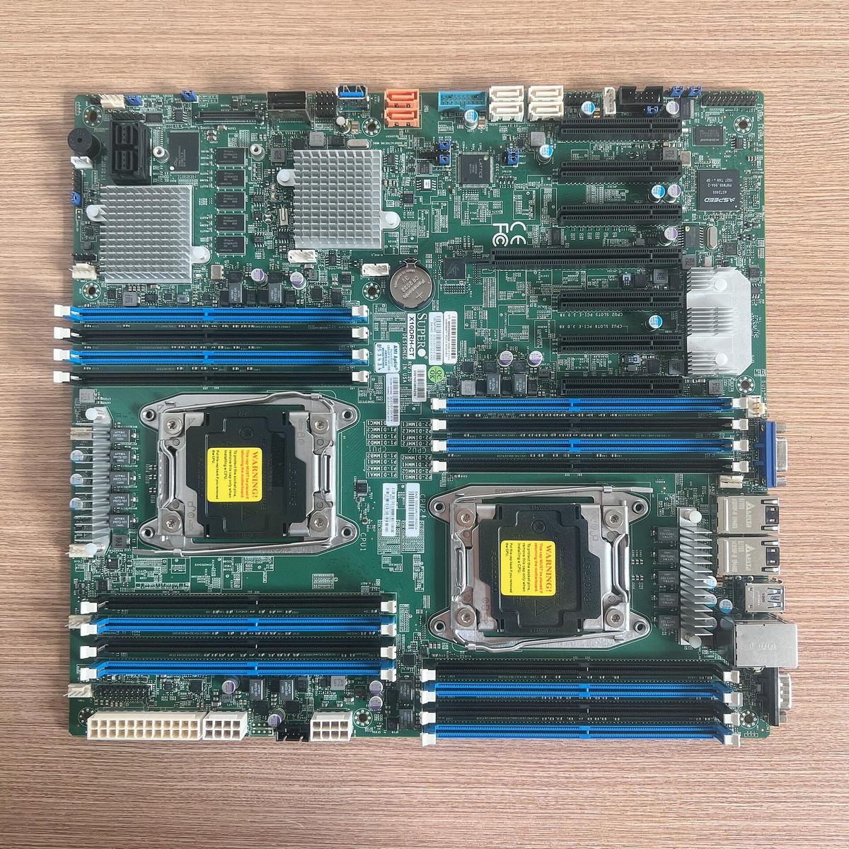 超微 X10DRH-CT 双路X99 服务器主板C612 E