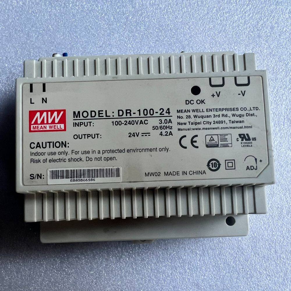 流水线设备拆机剪线版 导轨式开关电源 24V4.2A DR-