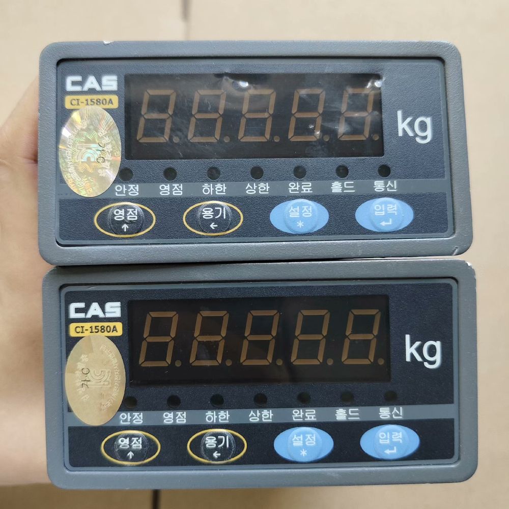韩国CAS称重传感器CI-1580A实物拍摄有3台成