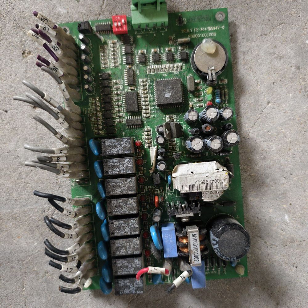 约克水机主板 型号TRULY TR-804 M0800100