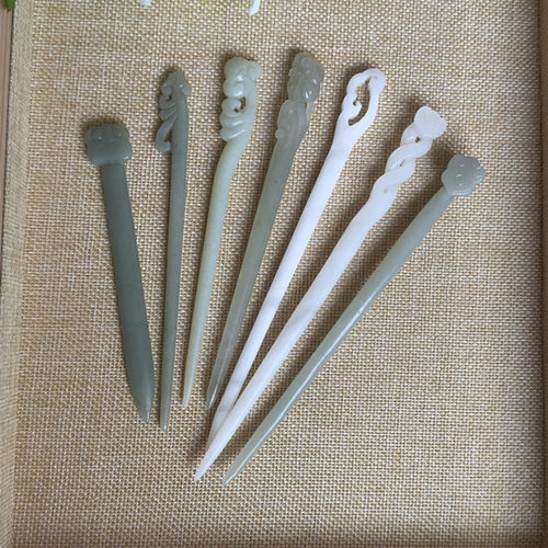 和田玉白玉簪子山河令同款发簪