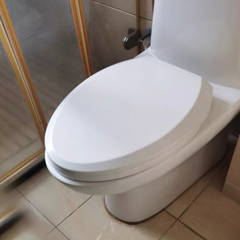 坐便器马桶盖UV型坐便盖板快拆厕所缓降配件家用马桶圈座圈盖