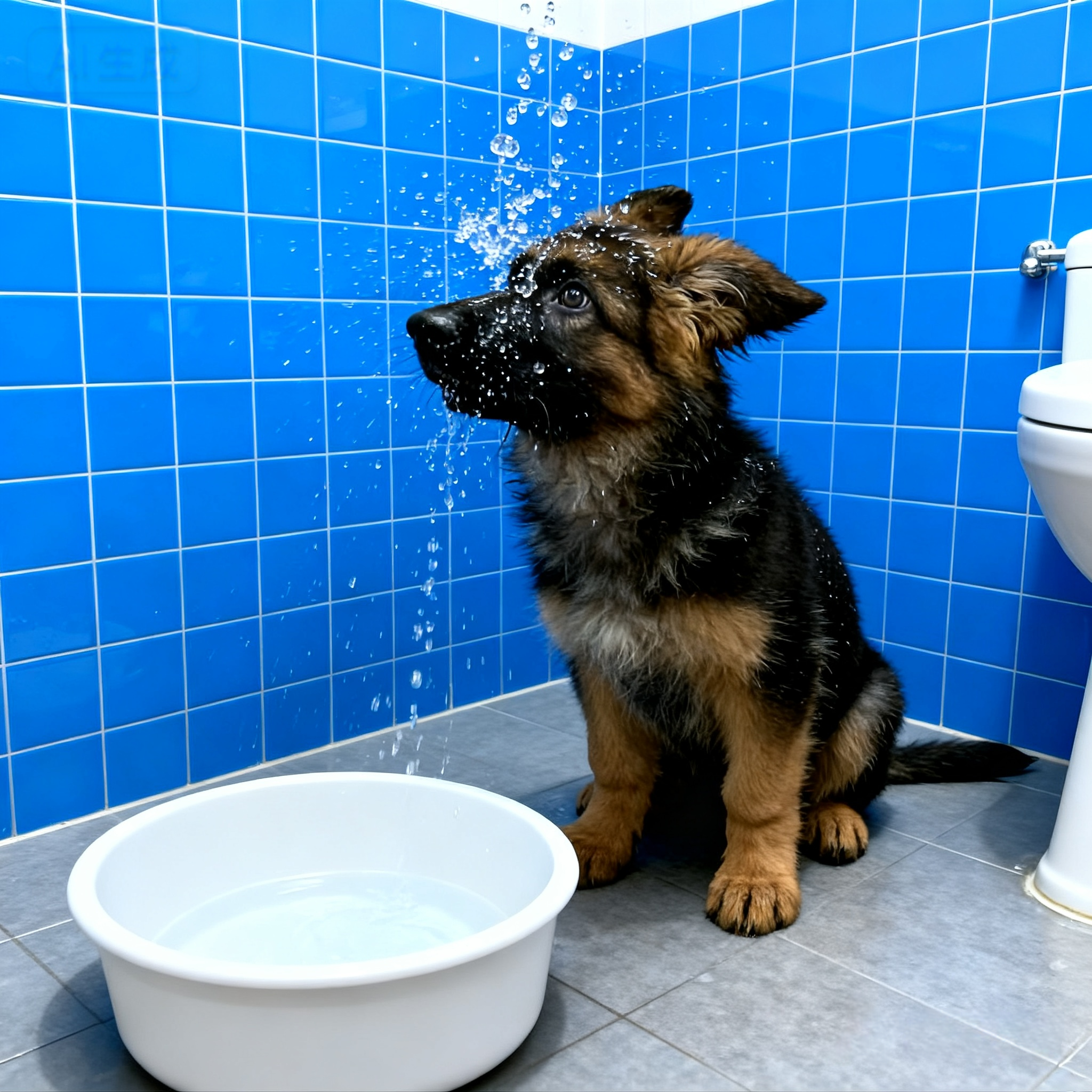 警犬幼崽看家狗护卫犬真狗狗霸气