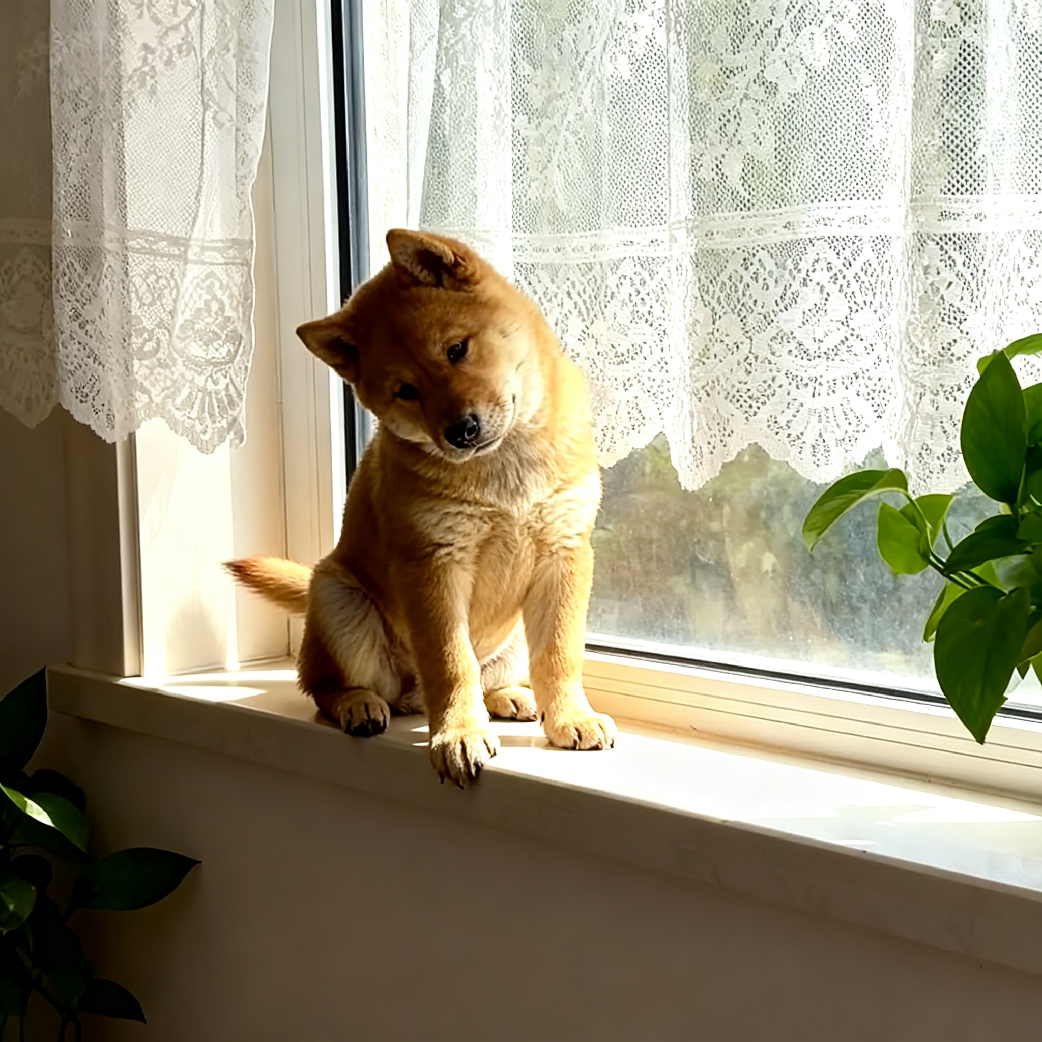 活物短毛家养大骨架看狗小狗黄色