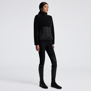 CT 女士马术训练羊毛抓绒外套Bear Fleece +Nylon Zip Up Jacket