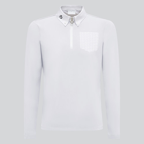 CT 男孩马术比赛训练长袖 Jersey L/S Competition Zip