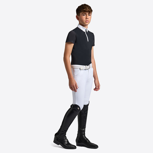 RG 男孩马术比赛短袖Micro Perforated Jersey S/S Competition