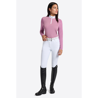 RG 女士马术比赛长袖Micro Perforated Jersey L/S Competition