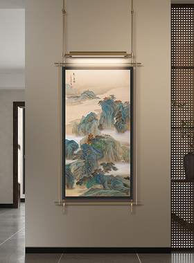 现代轻奢艺术品墙面装饰装饰画售楼处立体玄关背景墙装置