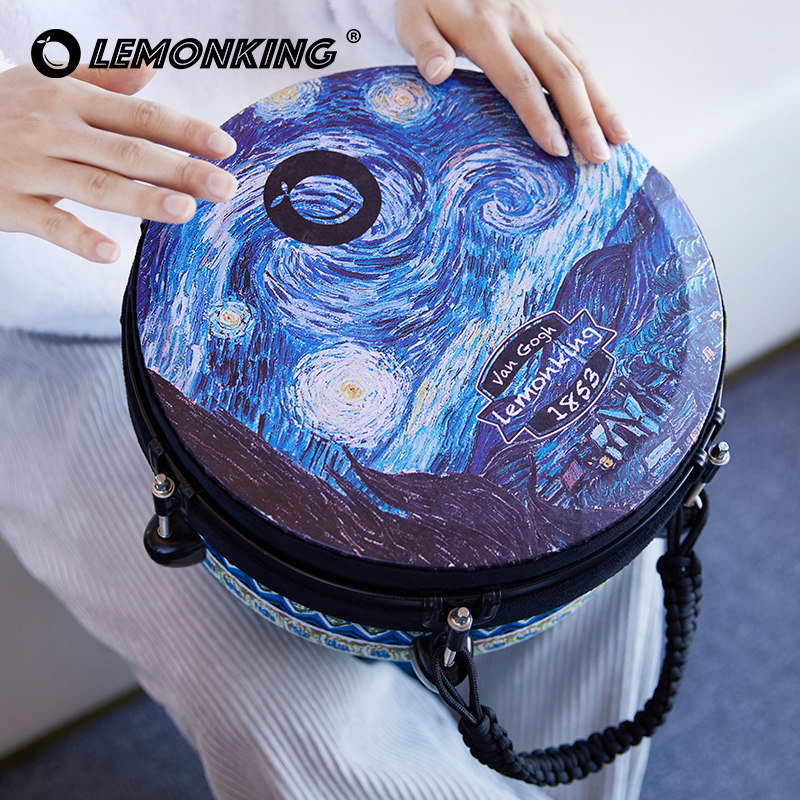 lemonking非洲鼓旗舰店12寸手鼓专业打击乐器丽江民谣鼓儿童鼓
