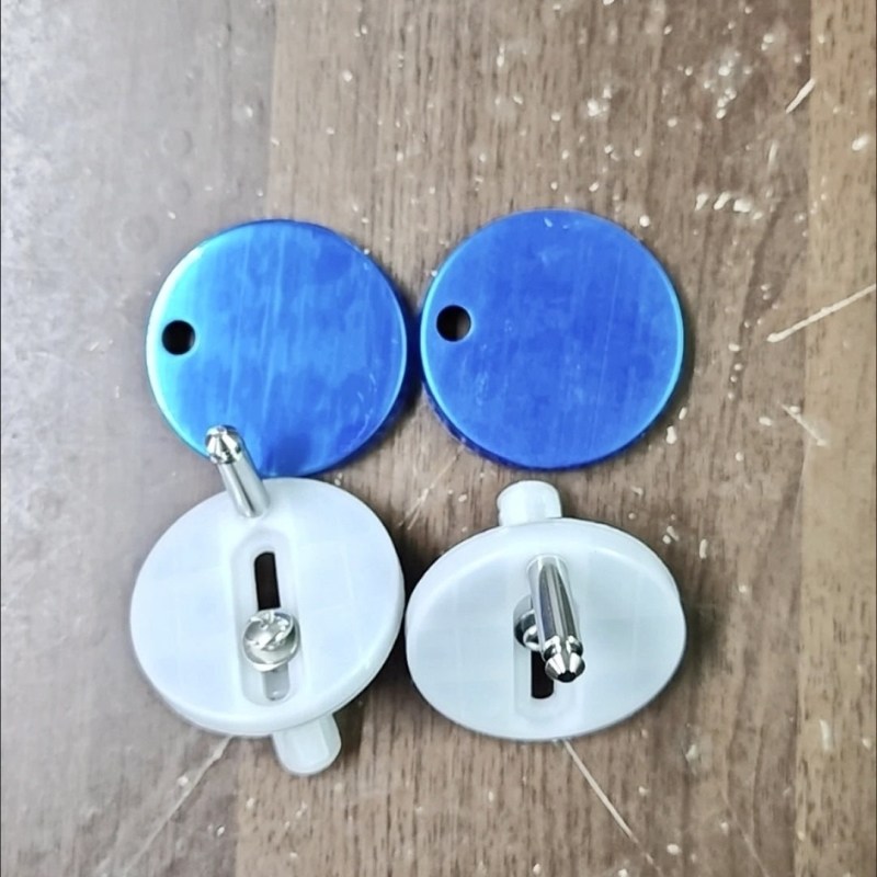 膨胀螺丝固定螺丝快拆固定座马桶盖连接件盖板卡扣新款座便器