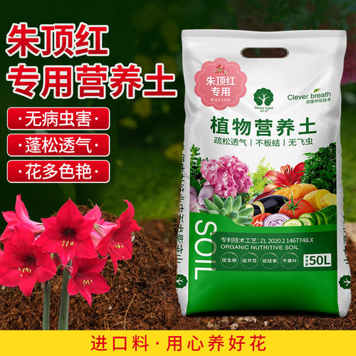 漫生活朱顶红专用营养土有机肥料