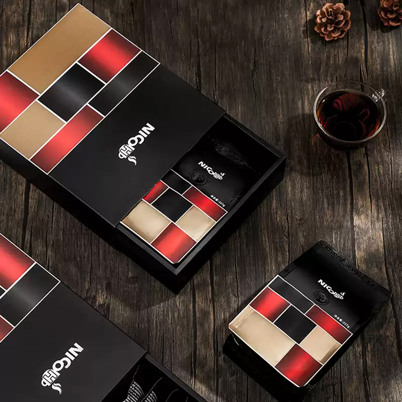 nicoh咖啡豆便携礼盒装