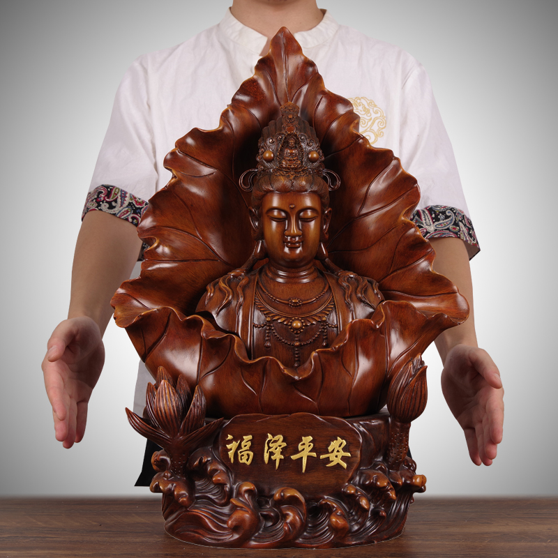南海观世音菩萨佛像供奉办公礼品