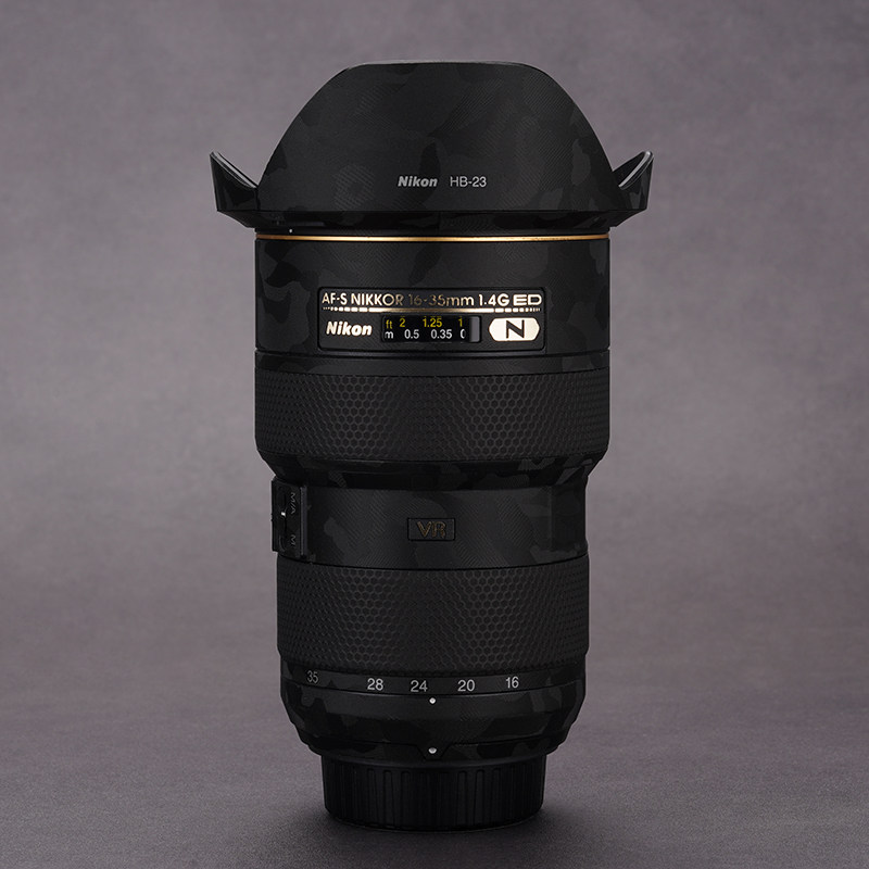 适用尼康1635 4g贴纸镜头贴膜af-s 16-35mm f4 ed保护膜外壳帖皮