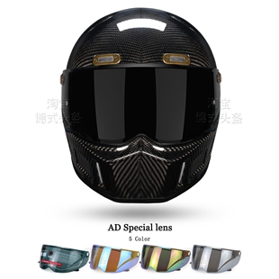 日本araioneCRGKD系列摩托车头盔镜片全盔镜片来梦学姐爆音少女复