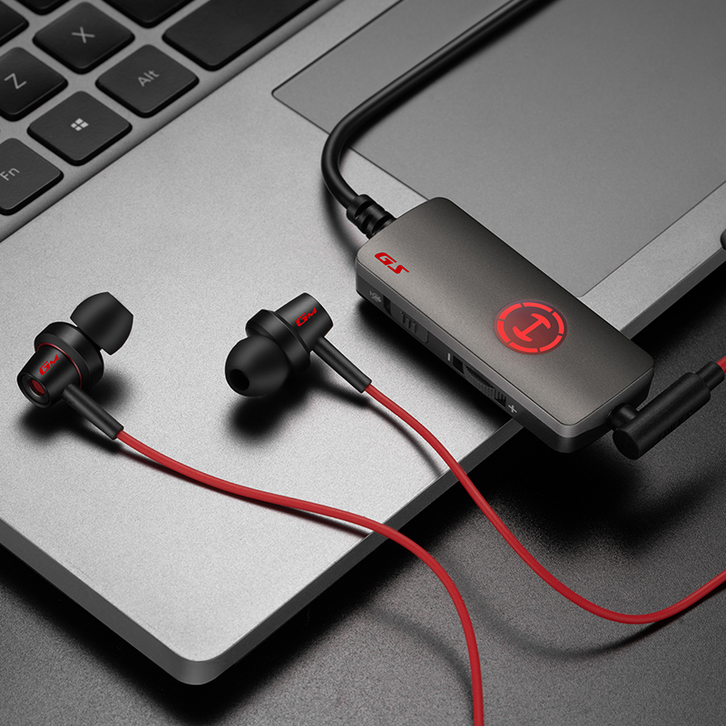 漫步者GM260声卡版7.1游戏耳机