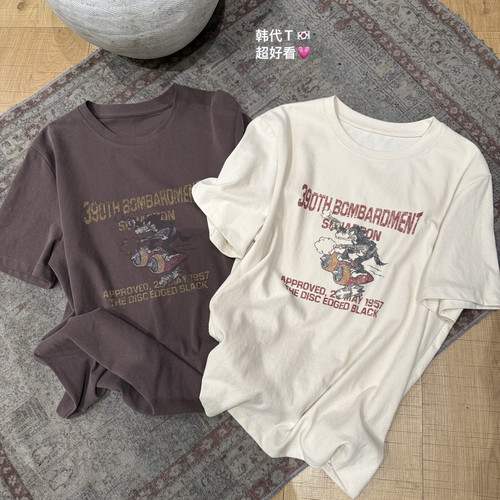 i-D sisters-休闲圆领iD姐妹—大客爱爆火T恤品牌短袖T恤562087