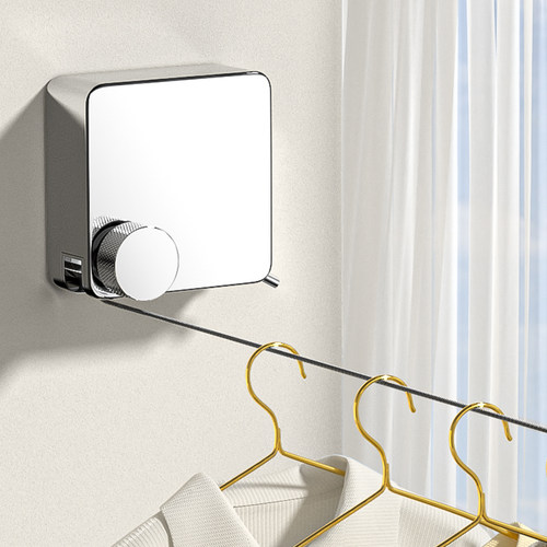 日式晾衣绳6米内自由伸缩免打孔