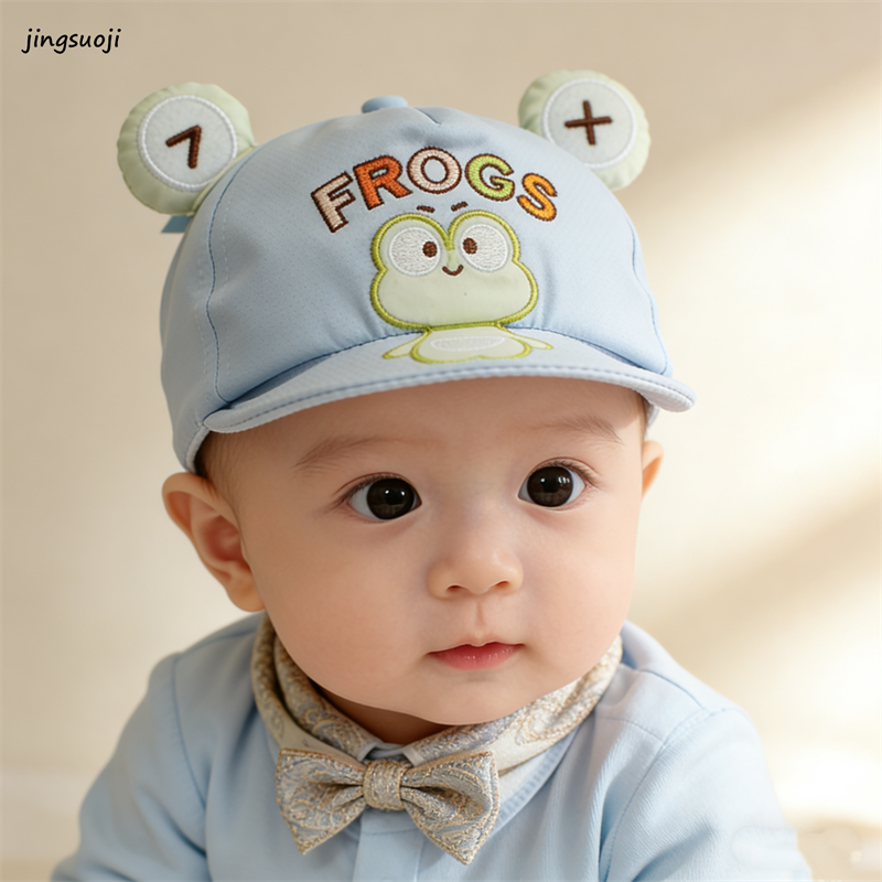 婴儿帽子春秋可爱超萌小月龄鸭舌帽春季男女婴幼儿卡通防晒遮阳帽,童装/婴儿装/亲子装,帽子,淘宝优惠券,粉丝福利购,淘宝优惠卷