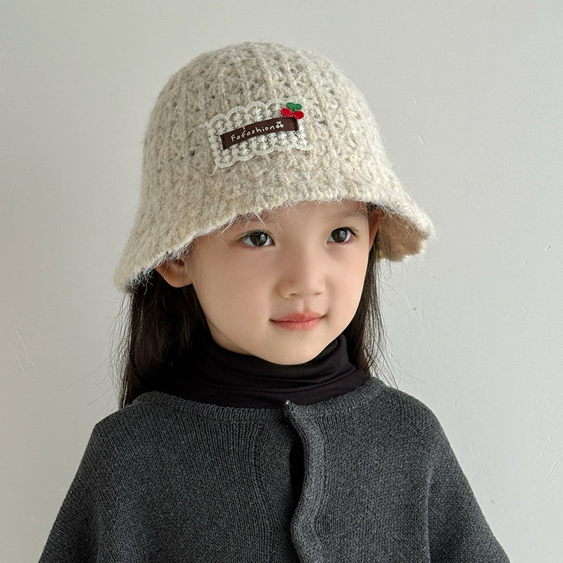 女童帽子秋冬季渔夫帽冬款儿童毛线帽2025新款女孩针织帽盆帽保暖,童装/婴儿装/亲子装,帽子,淘宝优惠券,粉丝福利购,淘宝优惠卷