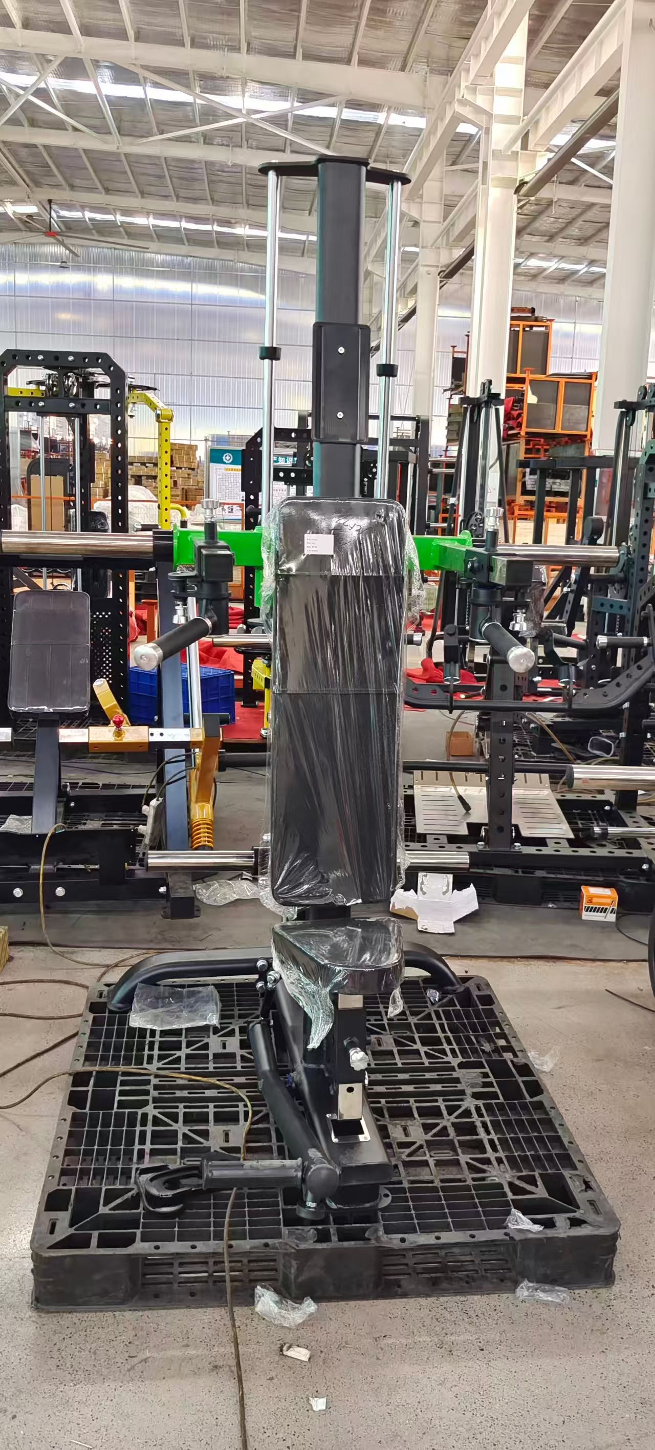 举肩训练器卧推架卧推架框式龙门架多功能家用自由卧推架专业商用