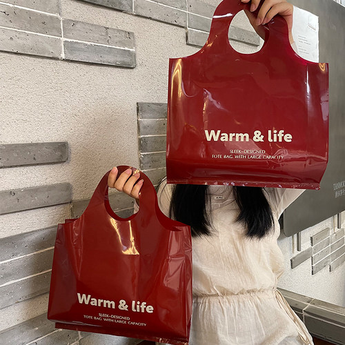 女装加厚塑料手提袋定制批发