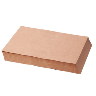 牛皮纸不干胶A4 纸箱贴纸 牛皮色标签纸 改箱唛背胶纸 喷墨打印机不粘胶纸 深色牛皮纸贴纸 100张