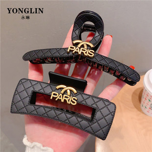 法式高级感发夹高马尾抓夹女盘发头发夹子网红2025年新款鲨鱼发抓