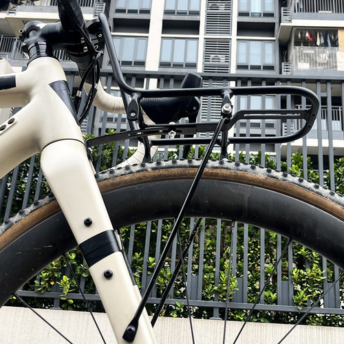 公路自行车Gravel旅行车前叉货架