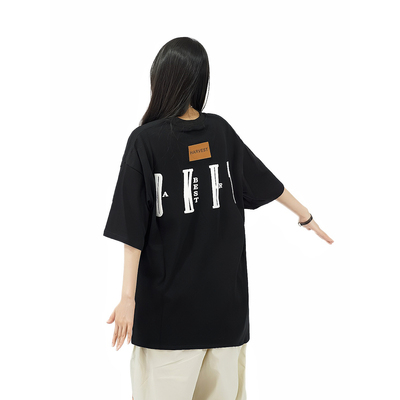 国潮街头字母印花短袖