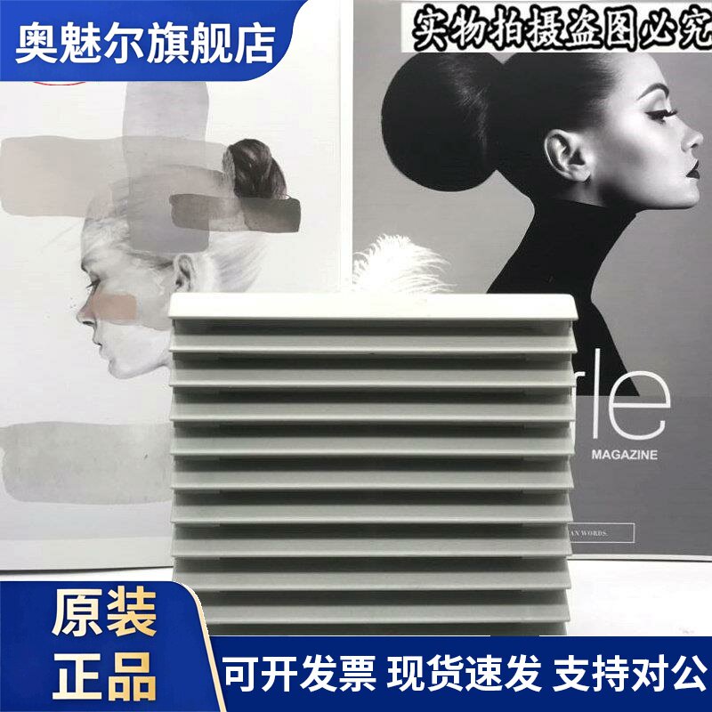 适用机柜配电柜百叶窗防尘通风过滤网网组轴流风扇通风机散热百叶