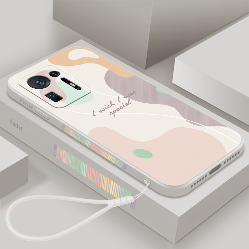 直边魔方 镜头全包 液态硅胶 轻薄软壳