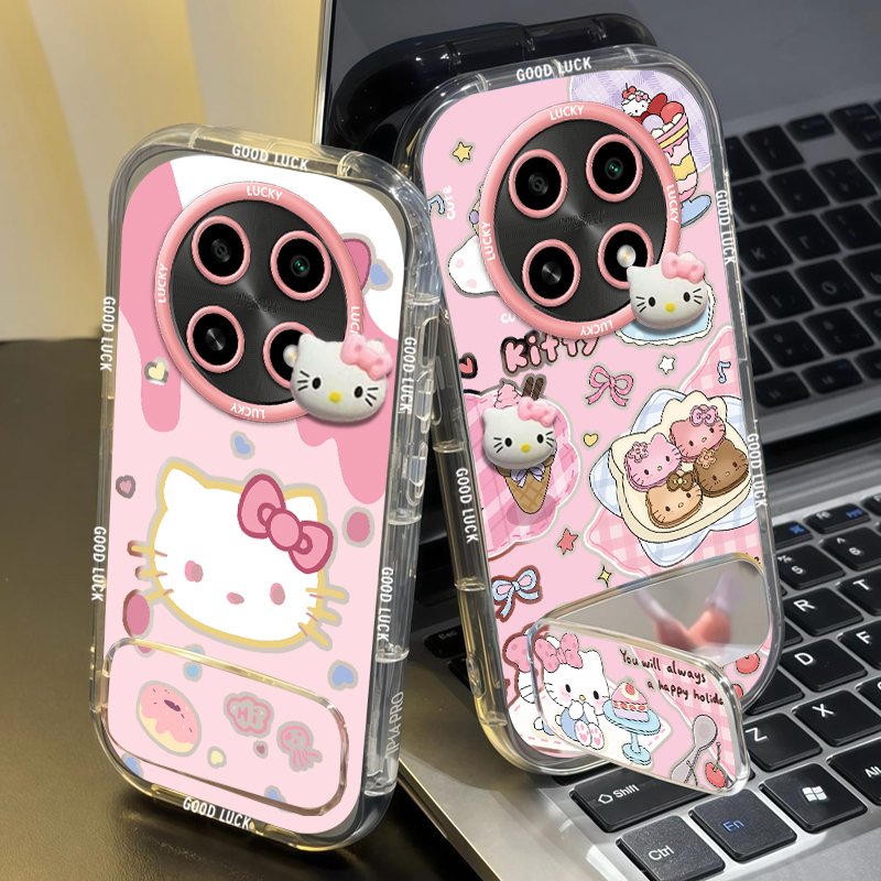 女新款卡通公仔支架手机壳