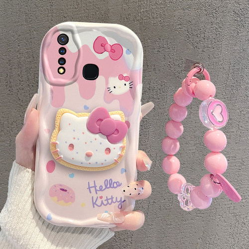 适用于vivoz5x手机壳女可爱手链