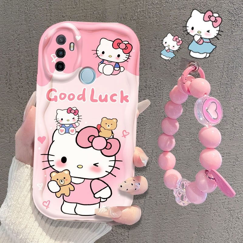 适用于OPPOA32手机壳女可爱手链
