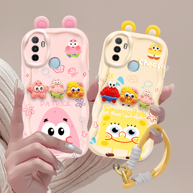适用于OPPOA32手机壳女卡通公仔