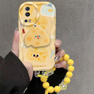 适用IQOOZ3手机壳卡通奶酪V2073A女款新款vivoiQOOZ3保护套防摔全包硅胶软外iq00z3可爱IQOOZ3保护壳潮牌软壳